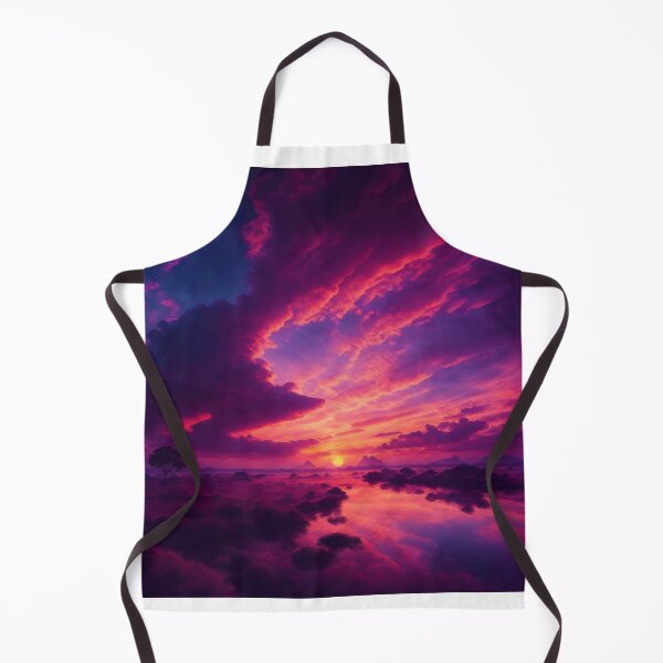 Item preview,  An Immersive Sky Tableau With A Golden Sunrise Casting A Serene And Tranquil Ambiance, Ai Generated Art designed and sold by AiGens.