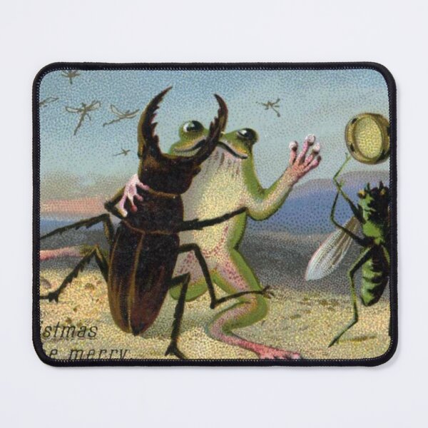Item preview, Weird Victorian Christmas  - Dancing Frogs and Insects designed and sold by forgottenbeauty.
