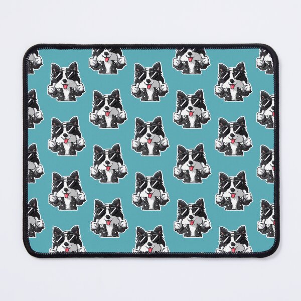 Item preview, Cute, Cool Collie wearing a leather jacket and sunglasses. designed and sold by HouseOfRosy.