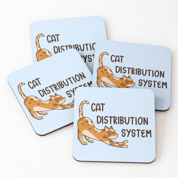 Item preview, cat distribution system designed and sold by gummieturtle.