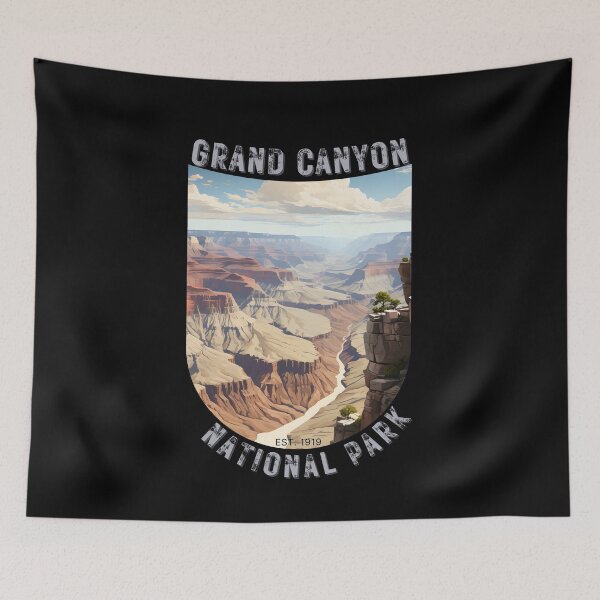 Item preview, Grand Canyon National Park Arizona Art Deco  designed and sold by Doctrine-Design.