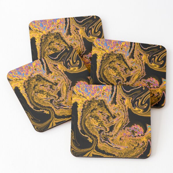 Item preview, Psychedelic gold melting  designed and sold by Quoppidou.