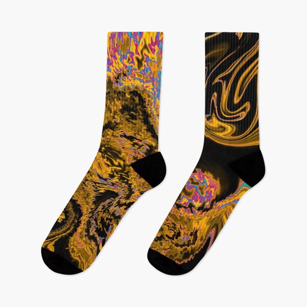 Item preview, Psychedelic gold melting  designed and sold by Quoppidou.