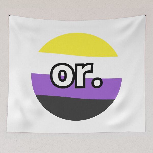 Item preview, Funny Non-binary designed and sold by Furia LGBTQ+ Accessories.