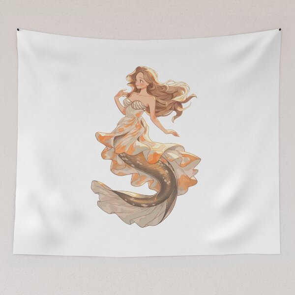 Item preview, Graceful Siren - Embrace the Allure and Elegance designed and sold by PaintbrushPlace.