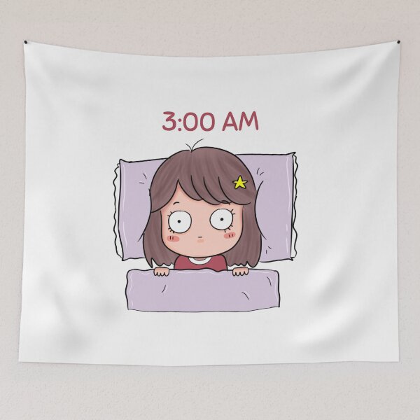 Item preview, Can't Sleep Girl no.2 designed and sold by tiimastudio.