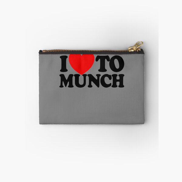 Aperçu de l'œuvre I Love To Munch Red Heart Adult Humor I Love To Munch Gear créée et vendue par DynamicDesign.