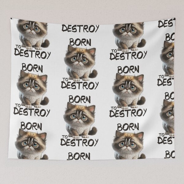 Item preview,  Born to Destroy designed and sold by MironEX.