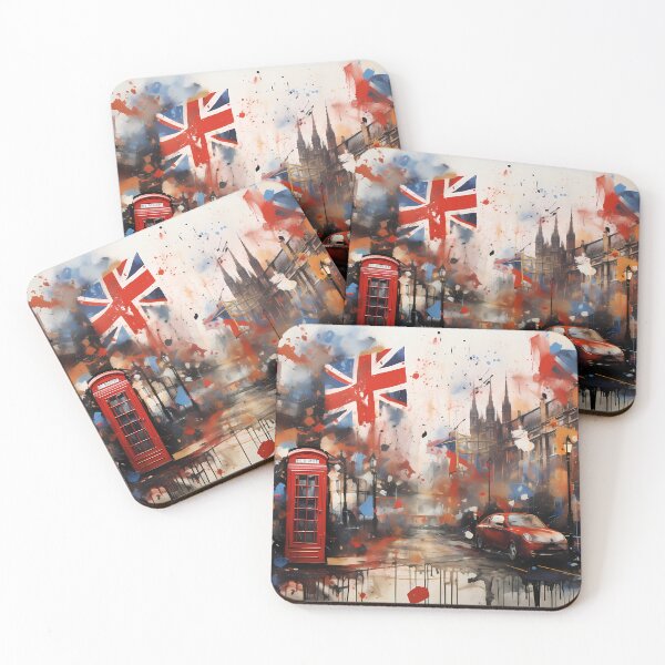 Item preview, Great Britain countryscape wall art designed and sold by jboonsart.