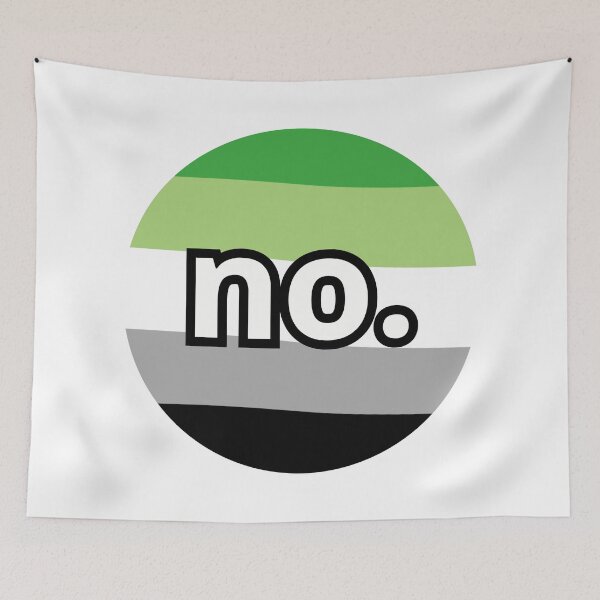 Item preview, Funny Aromantic designed and sold by Furia LGBTQ+ Accessories.