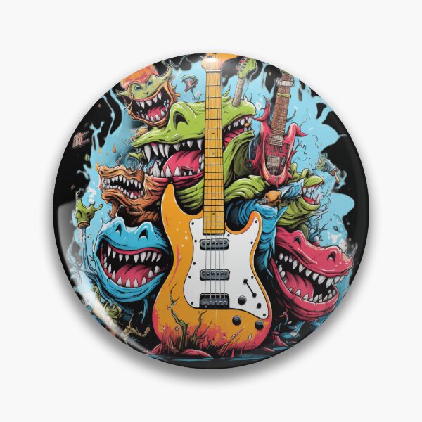 Artikelvorschau, Monsters of Rock and Roll für Musikbegeisterte Lustige Cliparts Musiker Liebhaber Festivals #1 entworfen und verkauft von emaga.