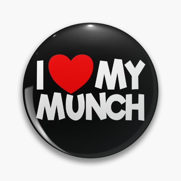 Aperçu de l'œuvre I Love My Munch Red Heart Adult Humor I Love My Munch Gear créée et vendue par DynamicDesign.