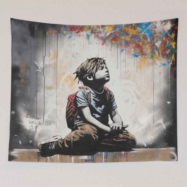 Item preview, Dreamer's Gaze: Colorful Horizons designed and sold by Moisky Art.