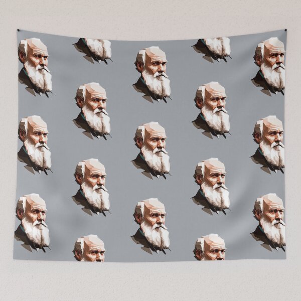 Item preview, Charles Darwin (Gray BG) designed and sold by PolygonXYZ.