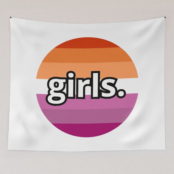 Item preview, Funny Girls Lesbian designed and sold by Furia LGBTQ+ Accessories.