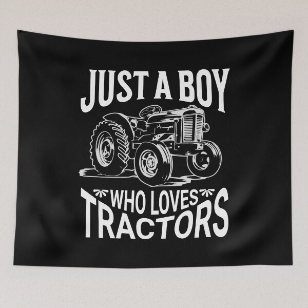Item preview, Just A Boy Who Loves Tractors designed and sold by Affyboss6.