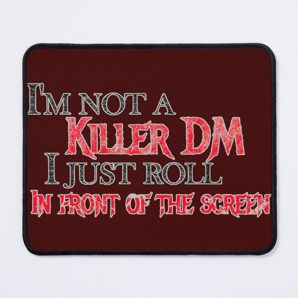 Item preview, I'm Not A Killer DM designed and sold by BlueSteelRose.