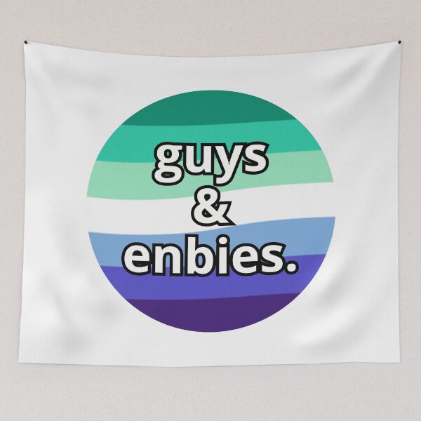 Item preview, Funny Guys & Enbies Gay designed and sold by Furia LGBTQ+ Accessories.