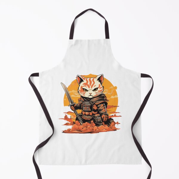 Item preview, cat in armor art designed and sold by printiesart.