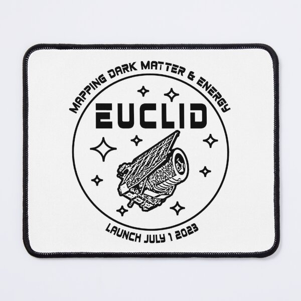Item preview, Lanzamiento de la misión Euclid de la ESA (negro) designed and sold by SolidEarthArt.