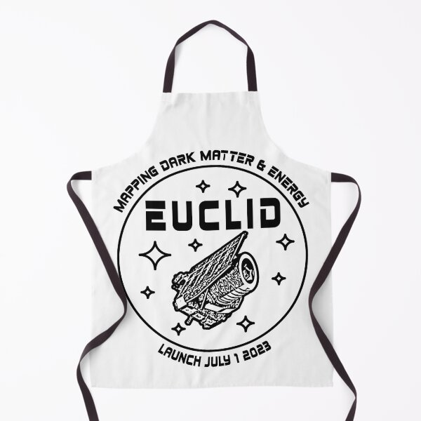 Item preview, ESA Euclid mission launch (black) designed and sold by SolidEarthArt.