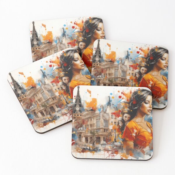 Item preview, Spain countryscape wall art designed and sold by jboonsart.