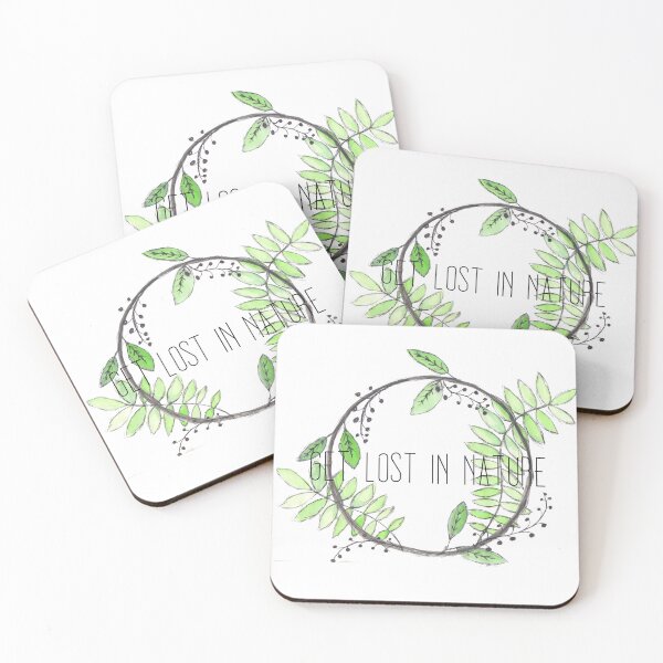 Item preview, Get Lost in Nature Watercolour Leaves designed and sold by EJRamblingRose.