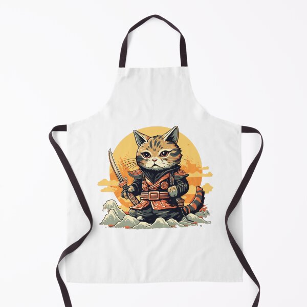 Item preview, cat in armor art designed and sold by printiesart.