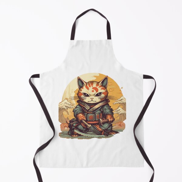 Item preview, cat in armor art designed and sold by printiesart.