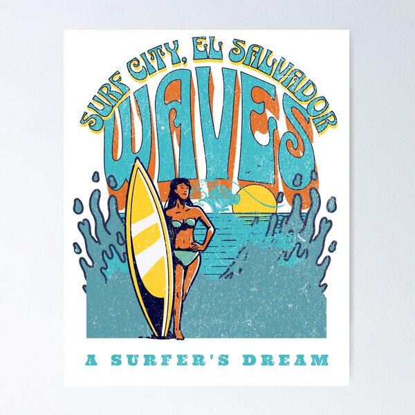 Item preview, Surf City, El Salvador C.A.-El Tunco  designed and sold by PatriciaReyes.