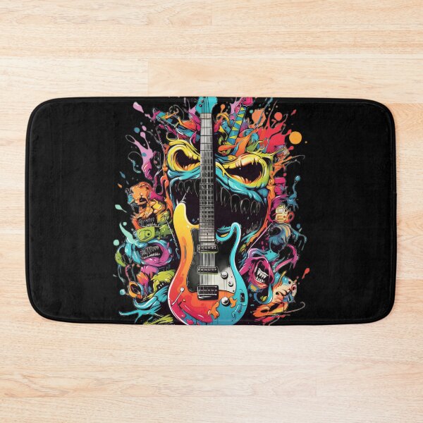 Item preview, Rock Festival Creature - Bold Music Lover Art designed and sold by Emaga Digital Studio.