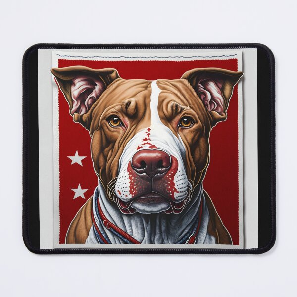 Item preview, Patriot Pitbull Red Nose designed and sold by Shiwwa.