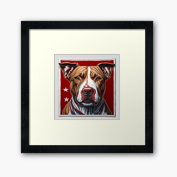 Artikel-Vorschau von Patriot Pitbull Red Nose, designt und verkauft von Shiwwa.