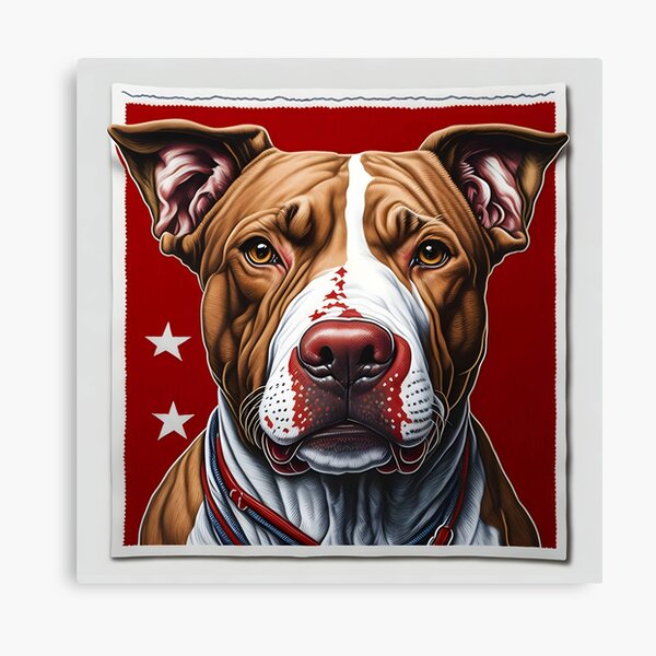 Artikel-Vorschau von Patriot Pitbull Red Nose, designt und verkauft von Shiwwa.