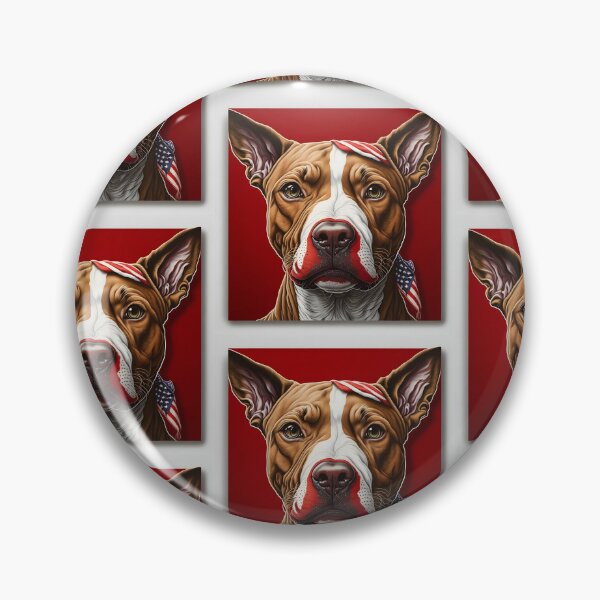 Item preview, Patriot Pitbull Red Nose designed and sold by Shiwwa.
