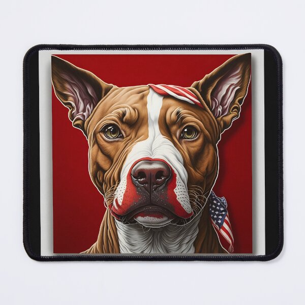 Item preview, Patriot Pitbull Red Nose designed and sold by Shiwwa.