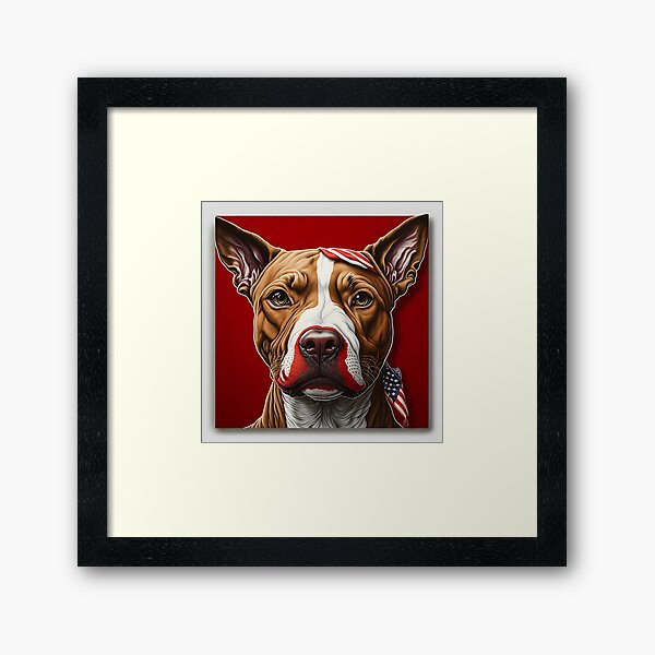 Artikel-Vorschau von Patriot Pitbull Red Nose, designt und verkauft von Shiwwa.