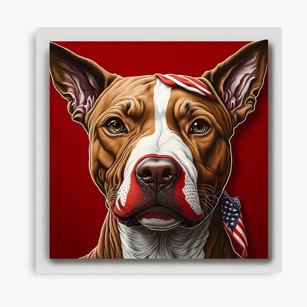 Artikel-Vorschau von Patriot Pitbull Red Nose, designt und verkauft von Shiwwa.