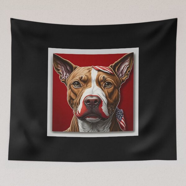 Item preview, Patriot Pitbull Red Nose designed and sold by Shiwwa.
