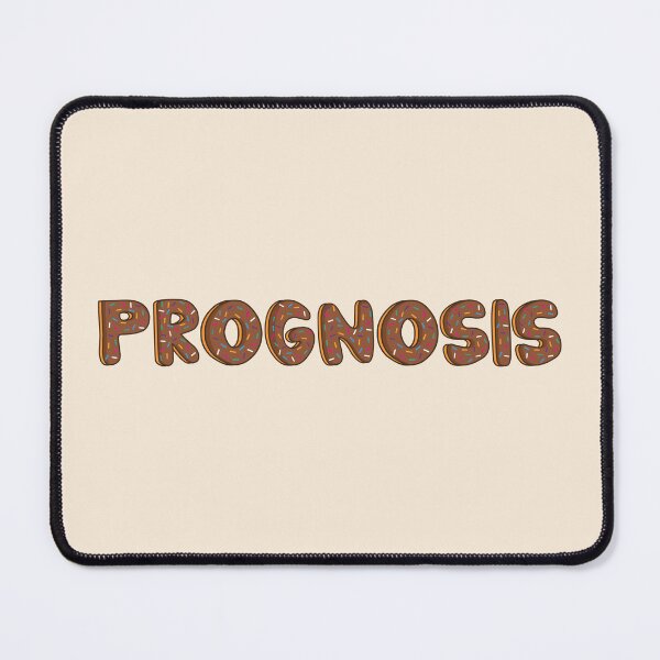 Item preview, Prognosis Word Shaped Like Chocolate Donuts designed and sold by ITCHAWAWAA.