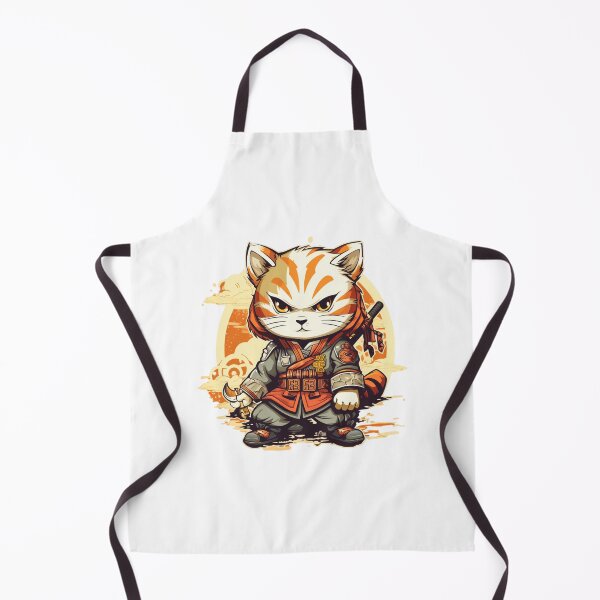 Item preview, cat in armor art designed and sold by printiesart.