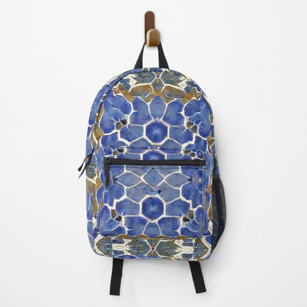 Item preview, Blue geometric web designed and sold by melridger.