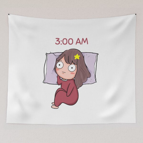 Item preview, Can't Sleep Girl no.3 designed and sold by tiimastudio.