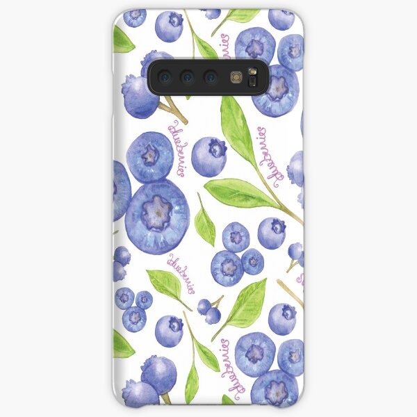 fresh blueberries Samsung Galaxy Snap Case