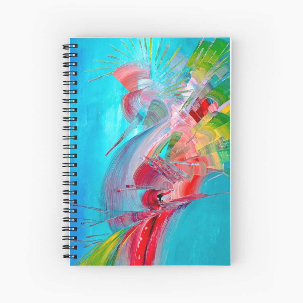 Aperçu de l'œuvre Cahier à spirale créée et vendue par ElioraBousquet.