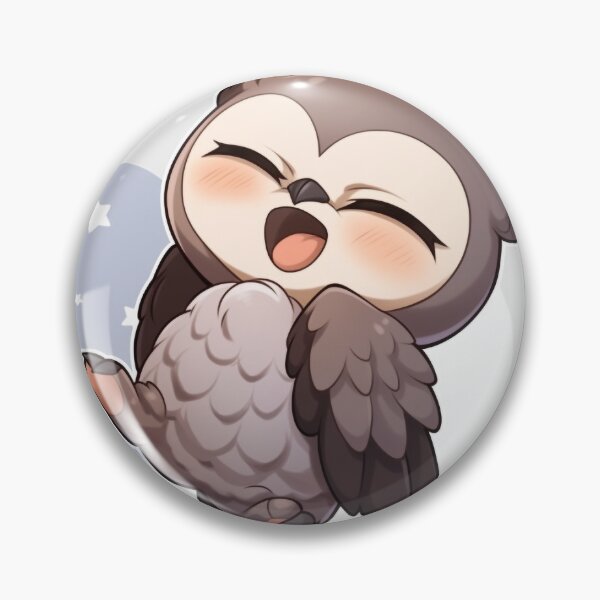 Item preview, Sweet Baby Owl - Tiny and Endearing Creature designed and sold by PaintbrushPlace.