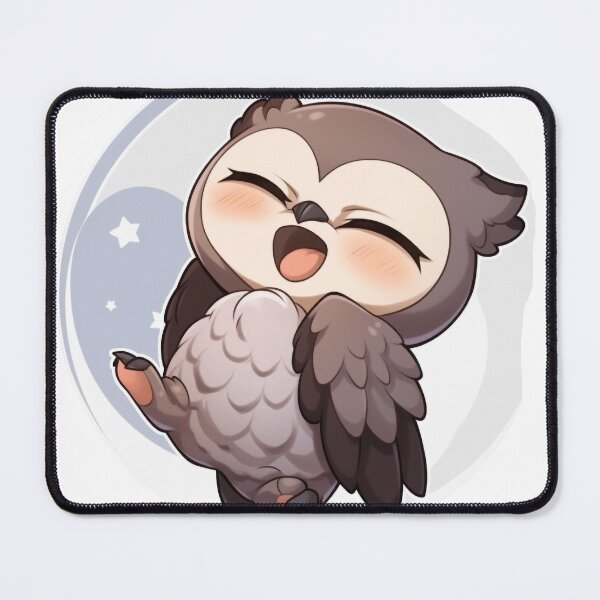 Item preview, Sweet Baby Owl - Tiny and Endearing Creature designed and sold by PaintbrushPlace.