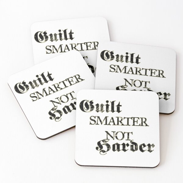 Item preview, Guilt Smarter designed and sold by BlueSteelRose.
