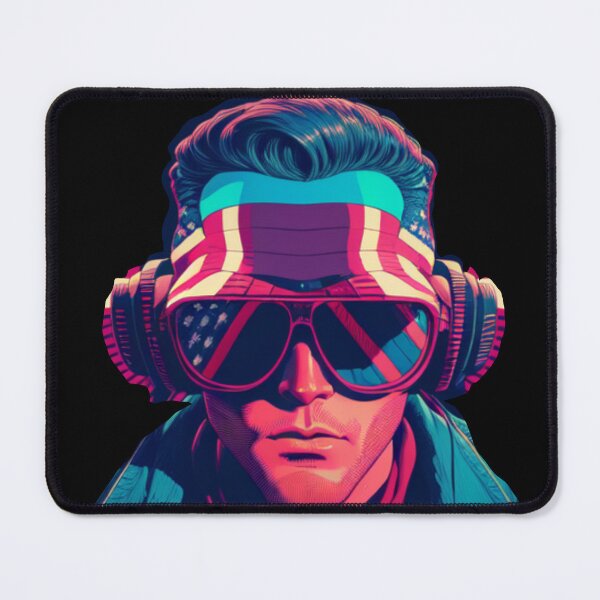 Item preview, Man with headphones designed and sold by Reshma Budhiya.