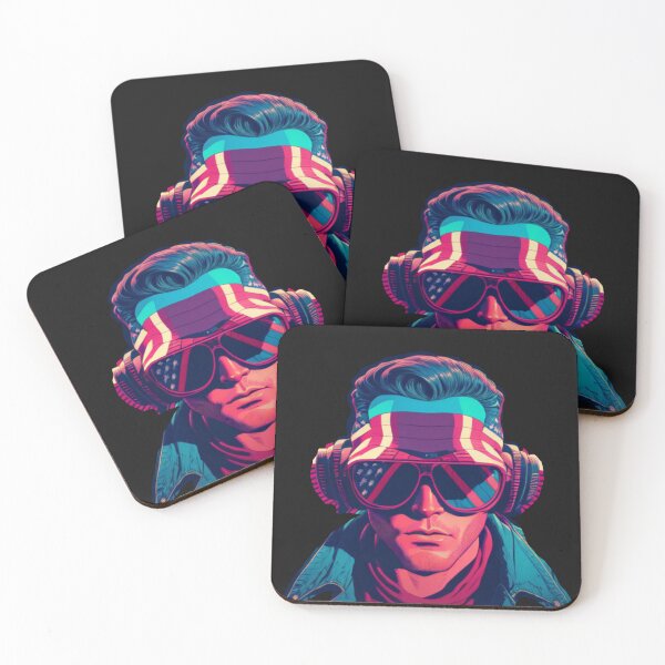 Item preview, Man with headphones  designed and sold by Reshma Budhiya.
